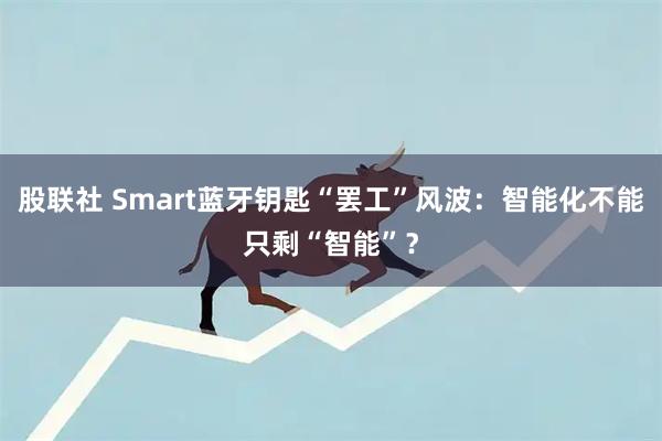 股联社 Smart蓝牙钥匙“罢工”风波：智能化不能只剩“智能”？