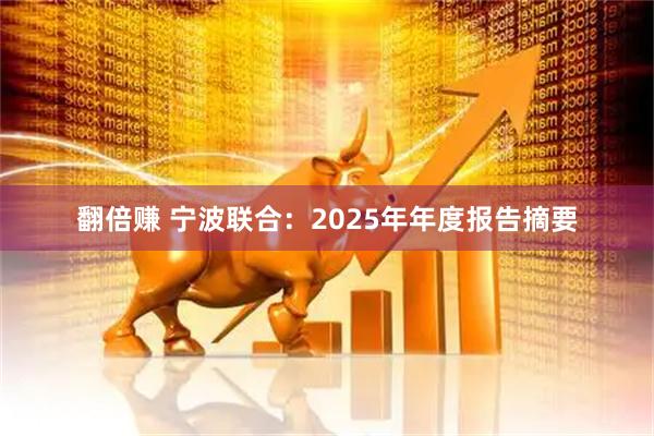 翻倍赚 宁波联合：2025年年度报告摘要